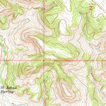 United States Geological Survey Cook Creek Butte, MT (1967, 24000-Scale) digital map