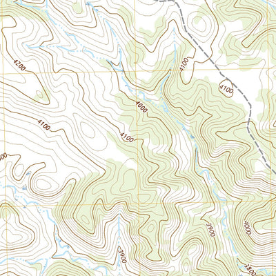 United States Geological Survey Cook Creek Butte, MT (2020, 24000-Scale) digital map