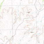 United States Geological Survey Cook Creek North, TX (1979, 24000-Scale) digital map