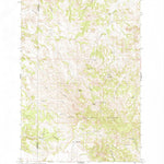 United States Geological Survey Cook Creek Reservoir, MT (1966, 24000-Scale) digital map