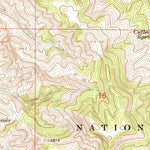 United States Geological Survey Cook Creek Reservoir, MT (1966, 24000-Scale) digital map