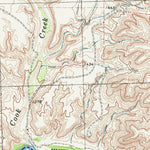 United States Geological Survey Cook Creek South, TX (1979, 24000-Scale) digital map