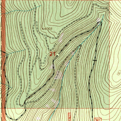 United States Geological Survey Cook Mountain, MT (1999, 24000-Scale) digital map