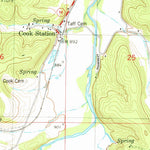 United States Geological Survey Cook Station, MO (1978, 24000-Scale) digital map