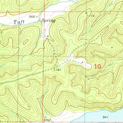 United States Geological Survey Cook Station, MO (1978, 24000-Scale) digital map