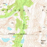 United States Geological Survey Cooke City, MT-WY (1956, 62500-Scale) digital map