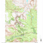 United States Geological Survey Cooke City, MT-WY (1991, 24000-Scale) digital map