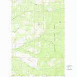 United States Geological Survey Cooke Mountain, WA (1988, 24000-Scale) digital map