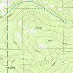 United States Geological Survey Cooke Mountain, WA (1988, 24000-Scale) digital map