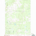 United States Geological Survey Cooks, MI (1983, 25000-Scale) digital map