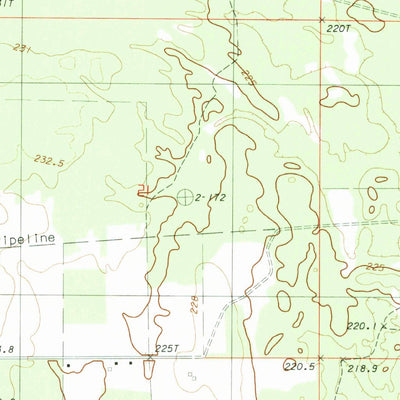 United States Geological Survey Cooks, MI (1983, 25000-Scale) digital map