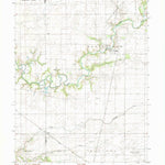 United States Geological Survey Cooks Mills, IL (1983, 24000-Scale) digital map