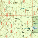 United States Geological Survey Cooks Mountain, OR (1998, 24000-Scale) digital map