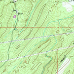 United States Geological Survey Cooks Springs, AL (1962, 24000-Scale) digital map