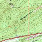 United States Geological Survey Cooks Springs, AL (1962, 24000-Scale) digital map