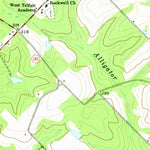 United States Geological Survey Cooks Still, GA (1972, 24000-Scale) digital map