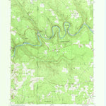 United States Geological Survey Cooksburg, PA (1967, 24000-Scale) digital map