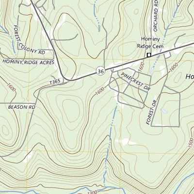 United States Geological Survey Cooksburg, PA (2023, 24000-Scale) digital map