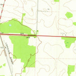 United States Geological Survey Cooktown, GA (1974, 24000-Scale) digital map