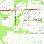 United States Geological Survey Cookville, TX (1965, 24000-Scale) digital map
