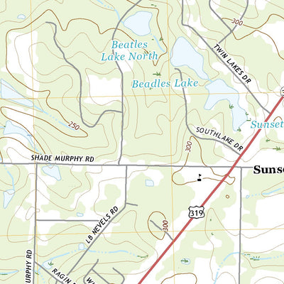 United States Geological Survey Coolidge, GA (2020, 24000-Scale) digital map