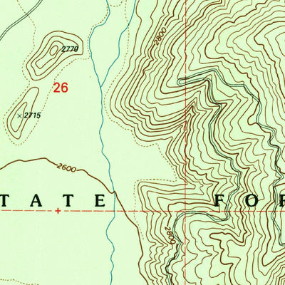 United States Geological Survey Coolin, ID (1996, 24000-Scale) digital map