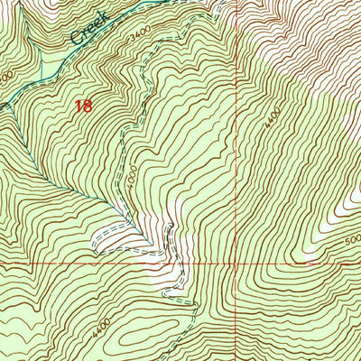 United States Geological Survey Coolin, ID (1996, 24000-Scale) digital map