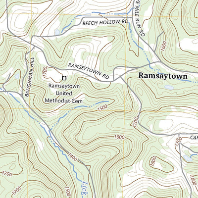 United States Geological Survey Coolspring, PA (2023, 24000-Scale) digital map