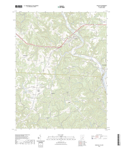 United States Geological Survey Coolville, OH (2023, 24000-Scale) digital map