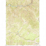 United States Geological Survey Coolwater Mountain, ID (1966, 24000-Scale) digital map