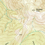 United States Geological Survey Coolwater Mountain, ID (1966, 24000-Scale) digital map
