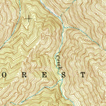 United States Geological Survey Coolwater Mountain, ID (1966, 24000-Scale) digital map