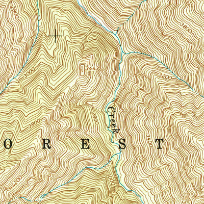 United States Geological Survey Coolwater Mountain, ID (1966, 24000-Scale) digital map