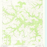 United States Geological Survey Coon Dive Draw NW, TX (1973, 24000-Scale) digital map