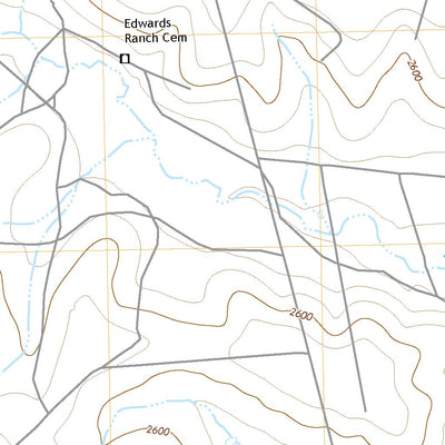 United States Geological Survey Coon Dive Draw NW, TX (2022, 24000-Scale) digital map