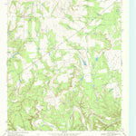 United States Geological Survey Coon Hollow, TX (1968, 24000-Scale) digital map