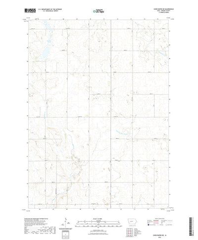 United States Geological Survey Coon Rapids NE, IA (2022, 24000-Scale) digital map