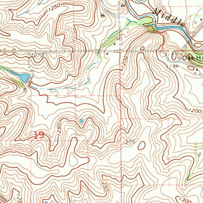 United States Geological Survey Coon Rapids North, IA (1971, 24000-Scale) digital map