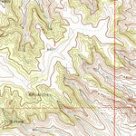 United States Geological Survey Coon Track Creek, WY (1971, 24000-Scale) digital map
