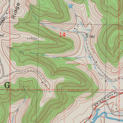 United States Geological Survey Coon Valley, WI (1983, 24000-Scale) digital map