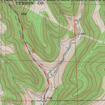 United States Geological Survey Coon Valley, WI (1983, 24000-Scale) digital map