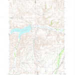 United States Geological Survey Cooney Reservoir, MT (1956, 24000-Scale) digital map