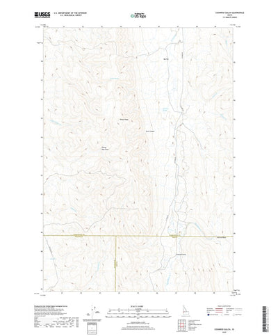 United States Geological Survey Coonrod Gulch, ID (2020, 24000-Scale) digital map