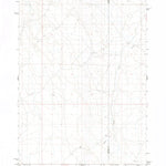 United States Geological Survey Coonskin Butte NE, ID (1979, 24000-Scale) digital map