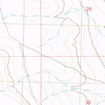 United States Geological Survey Coonskin Butte NE, ID (1979, 24000-Scale) digital map