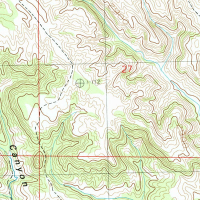 United States Geological Survey Cooper Canyon, NE (1985, 24000-Scale) digital map