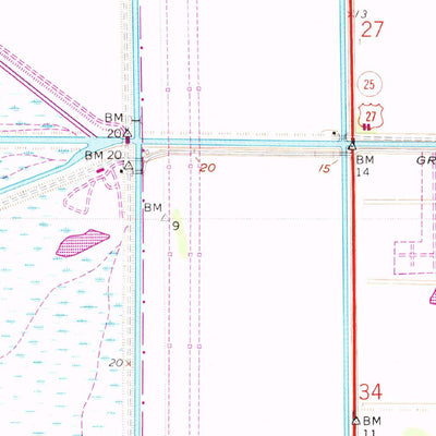 United States Geological Survey Cooper City SW, FL (1963, 24000-Scale) digital map