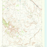 United States Geological Survey Cooper Creek, TX (1969, 24000-Scale) digital map