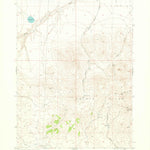 United States Geological Survey Cooper Draw, OR (1968, 24000-Scale) digital map