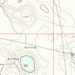 United States Geological Survey Cooper-Good Ranch, NM (1973, 24000-Scale) digital map